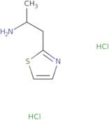 [1-Methyl-2-(1,3-thiazol-2-yl)ethyl]amine dihydrochloride