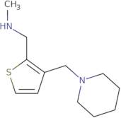 N-Methyl-1-[3-(piperidin-1-ylmethyl)-2-thienyl]methanamine