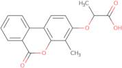 2-[(4-Methyl-6-oxo-6H-benzo[c]chromen-3-yl)oxy]propanoic acid