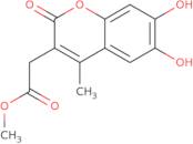 Methyl (6,7-dihydroxy-4-methyl-2-oxo-2H-chromen-3-yl)acetate