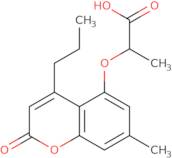 2-[(7-Methyl-2-oxo-4-propyl-2H-chromen-5-yl)oxy]propanoic acid