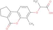 2-[(6-Methyl-4-oxo-1,2,3,4-tetrahydrocyclopenta[c]chromen-7-yl)oxy]propanoic acid