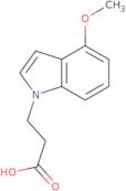 3-(4-Methoxy-1H-indol-1-yl)propanoic acid