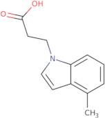 3-(4-Methyl-1H-indol-1-yl)propanoic acid