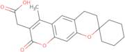 (6'-Methyl-8'-oxo-3',4'-dihydro-8'H-spiro[cyclohexane-1,2'-pyrano[3,2-g]chromen]-7'-yl)acetic acid