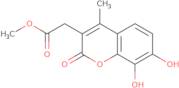 Methyl (7,8-dihydroxy-4-methyl-2-oxo-2H-chromen-3-yl)acetate