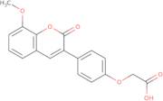 [4-(8-Methoxy-2-oxo-2H-chromen-3-yl)phenoxy]acetic acid