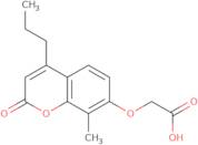 [(8-Methyl-2-oxo-4-propyl-2H-chromen-7-yl)oxy]acetic acid