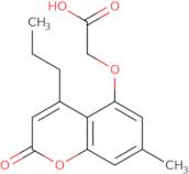 [(7-Methyl-2-oxo-4-propyl-2H-chromen-5-yl)oxy]acetic acid