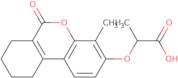 2-[(4-Methyl-6-oxo-7,8,9,10-tetrahydro-6H-benzo[c]chromen-3-yl)oxy]propanoic acid