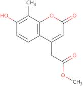 Methyl (7-hydroxy-8-methyl-2-oxo-2H-chromen-4-yl)acetate