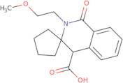 2'-(2-Methoxyethyl)-1'-oxo-1',4'-dihydro-2'H-spiro[cyclopentane-1,3'-isoquinoline]-4'-carboxylic...