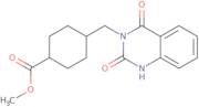 Methyl trans-4-[(2,4-dioxo-1,4-dihydroquinazolin-3(2H)-yl)methyl]cyclohexanecarboxylate