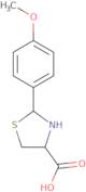 (4R)-2-(4-Methoxyphenyl)-1,3-thiazolidine-4-carboxylic acid