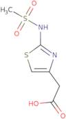 {2-[(Methylsulfonyl)amino]-1,3-thiazol-4-yl}acetic acid