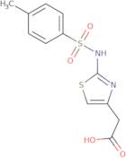 (2-{[(4-Methylphenyl)sulfonyl]amino}-1,3-thiazol-4-yl)acetic acid