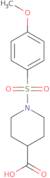 1-[(4-Methoxyphenyl)sulfonyl]piperidine-4-carboxylic acid