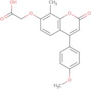 {[4-(4-Methoxyphenyl)-8-methyl-2-oxo-2H-chromen-7-yl]oxy}acetic acid