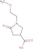 1-(2-Methoxyethyl)-5-oxopyrrolidine-3-carboxylic acid