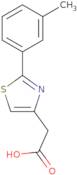 [2-(3-Methylphenyl)-1,3-thiazol-4-yl]acetic acid