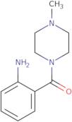 {2-[(4-Methylpiperazin-1-yl)carbonyl]phenyl}amine