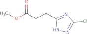 Methyl 3-(3-chloro-1H-1,2,4-triazol-5-yl)propanoate