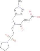 (2E)-4-{[(1-Methyl-1H-pyrazol-4-yl)methyl][2-(pyrrolidin-1-ylsulfonyl)ethyl]amino}-4-oxobut-2-enoi…