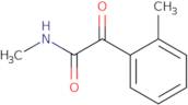 N-Methyl-2-(2-methylphenyl)-2-oxoacetamide