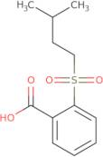 2-[(3-Methylbutyl)sulfonyl]benzoic acid