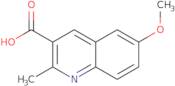 6-Methoxy-2-methylquinoline-3-carboxylic acid