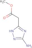 Methyl (3-amino-1H-1,2,4-triazol-5-yl)acetate hydrochloride