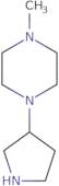 1-Methyl-4-pyrrolidin-3-ylpiperazine