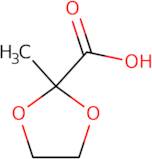 2-Methyl-1,3-dioxolane-2-carboxylic acid