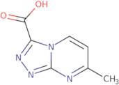 7-Methyl[1,2,4]triazolo[4,3-a]pyrimidine-3-carboxylic acid