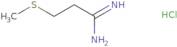 3-(Methylthio)propanimidamide hydrochloride