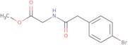 Methyl N-[(4-bromophenyl)acetyl]glycinate