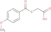 [(4-Methoxybenzoyl)thio]acetic acid