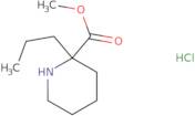 Methyl 2-propylpiperidine-2-carboxylate hydrochloride