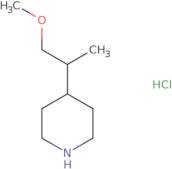 4-(2-Methoxy-1-methylethyl)piperidine hydrochloride