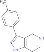 3-(4-Methylphenyl)-4,5,6,7-tetrahydro-1H-pyrazolo[4,3-c]pyridine