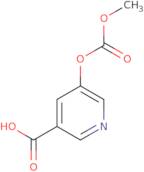 5-[(Methoxycarbonyl)oxy]nicotinic acid