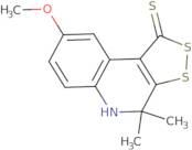 8-Methoxy-4,4-dimethyl-4,5-dihydro-1H-[1,2]dithiolo[3,4-c]quinoline-1-thione