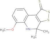 6-Methoxy-4,4-dimethyl-4,5-dihydro-1H-[1,2]dithiolo[3,4-c]quinoline-1-thione