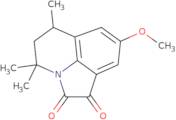 8-Methoxy-4,4,6-trimethyl-5,6-dihydro-4H-pyrrolo[3,2,1-ij]quinoline-1,2-dione