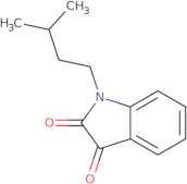 1-(3-Methylbutyl)-1H-indole-2,3-dione