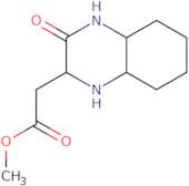 Methyl (3-oxodecahydroquinoxalin-2-yl)acetate