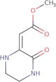 Methyl (2E)-(3-oxopiperazin-2-ylidene)acetate
