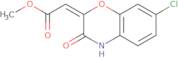 Methyl (2E)-(7-chloro-3-oxo-3,4-dihydro-2H-1,4-benzoxazin-2-ylidene)acetate