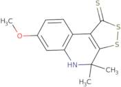 7-Methoxy-4,4-dimethyl-4,5-dihydro-1H-[1,2]dithiolo[3,4-c]quinoline-1-thione