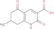 7-Methyl-2,5-dioxo-1,2,5,6,7,8-hexahydroquinoline-3-carboxylic acid